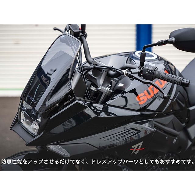 エアロギア KATANA エアロロングスクリーン（スモーク） AERO GEAR_4