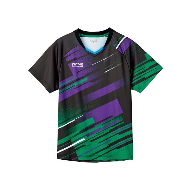ヴィクタス エナジーゲームシャツ（バイオレット） サイズ S VICTAS キャンプ