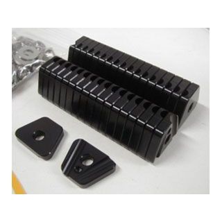 アウテックス D-TRACKER125 D-TRACKER125用 スポークブースター フロント用 カラー ブラックアルマイト OUTEX バイク