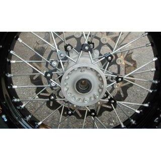 アウテックス W650 W800 W650用 スポークブースター リア用 カラー ブラックアルマイト OUTEX_1
