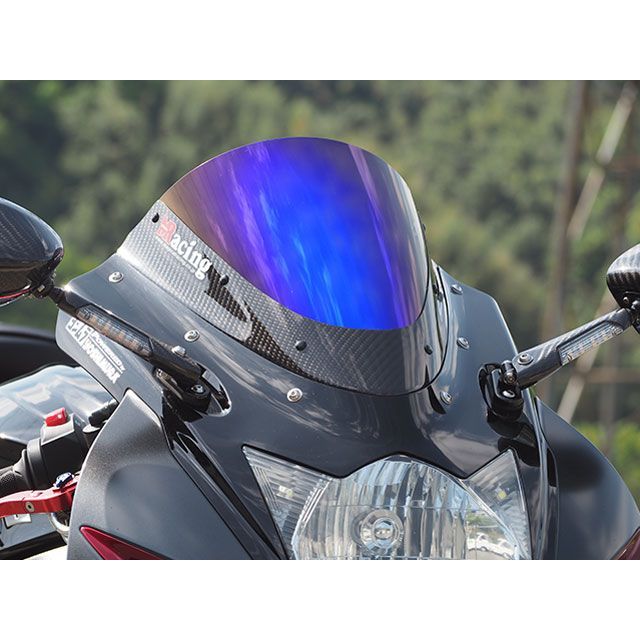 マジカルレーシング GSXR750 カーボントリムスクリーン 材質 平織カーボン製/スモーク Magical Racing_1