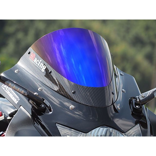 マジカルレーシング GSXR750 カーボントリムスクリーン 材質 平織カーボン製/スモーク Magical Racing_2