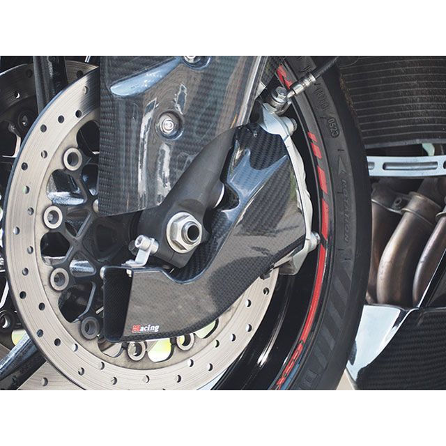 マジカルレーシング GSXR750 キャリパークーリングダクト 材質 綾織カーボン製 Magical Racing バイクの通販は
