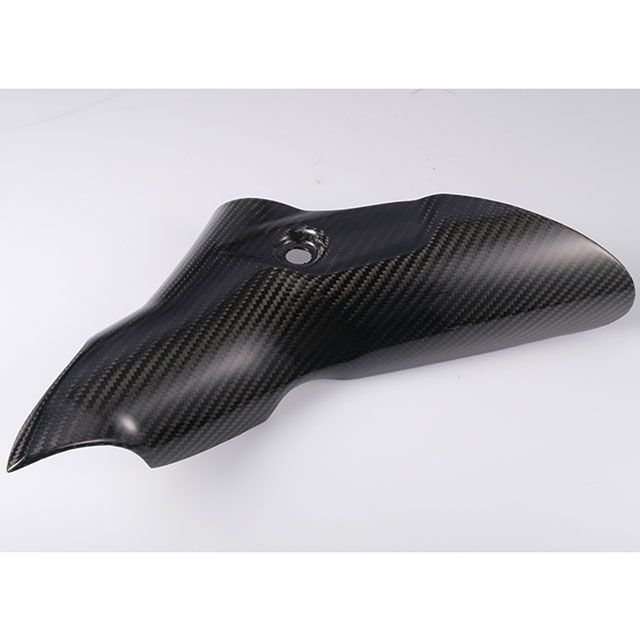 SPEEDRA ROCKET 3 GT エキゾーストヒートガード 仕様 フォージドカーボン（艶あり） SPEEDRA