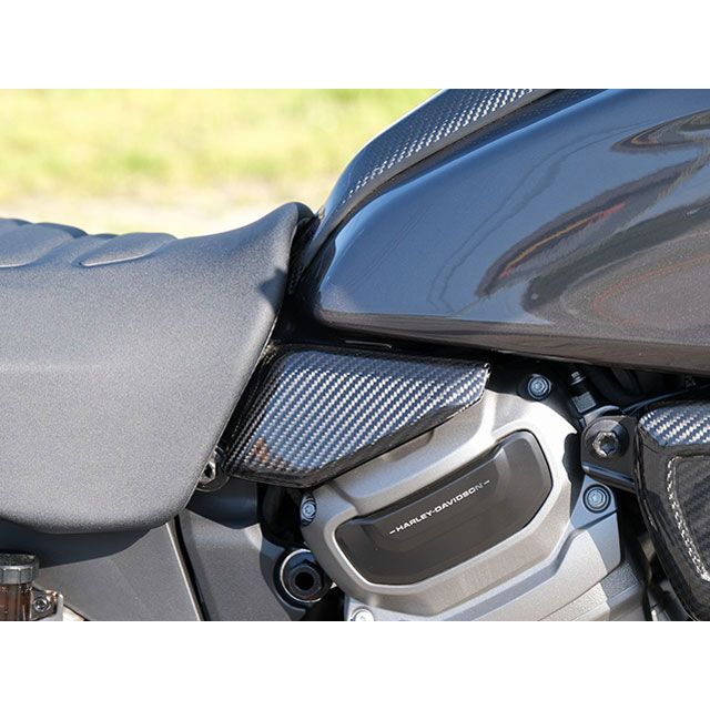 SPEEDRA RA1250 パンアメリカ1250 サドルヒートガード 仕様 綾織り艶消し SPEEDRA_2