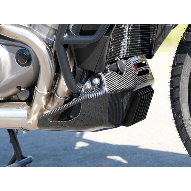 SPEEDRA RA1250 パンアメリカ1250 アンダーガード 仕様 フォージドカーボン（艶あり） SPEEDRA バイク