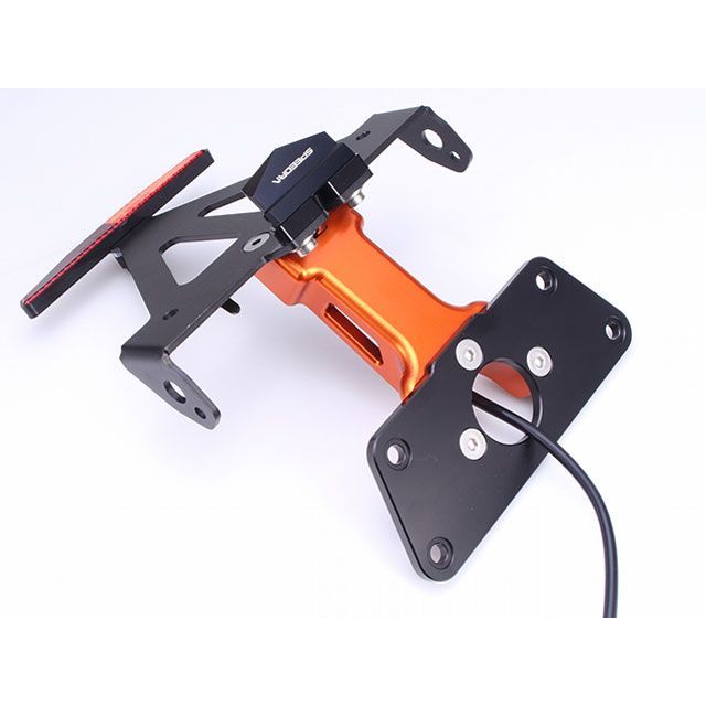 SPEEDRA X350 アルミ削り出しフェンダーレスキット カラー オレンジ