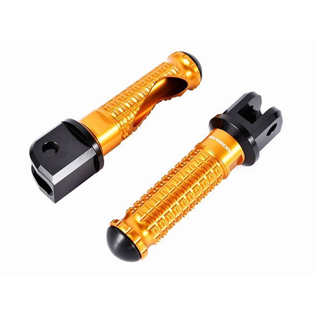 SPEEDRA X350 アルミ削り出しステップ スタンダードタイプ ライダー側 カラー ゴールド SPEEDRA バイクの通販は 8,079円