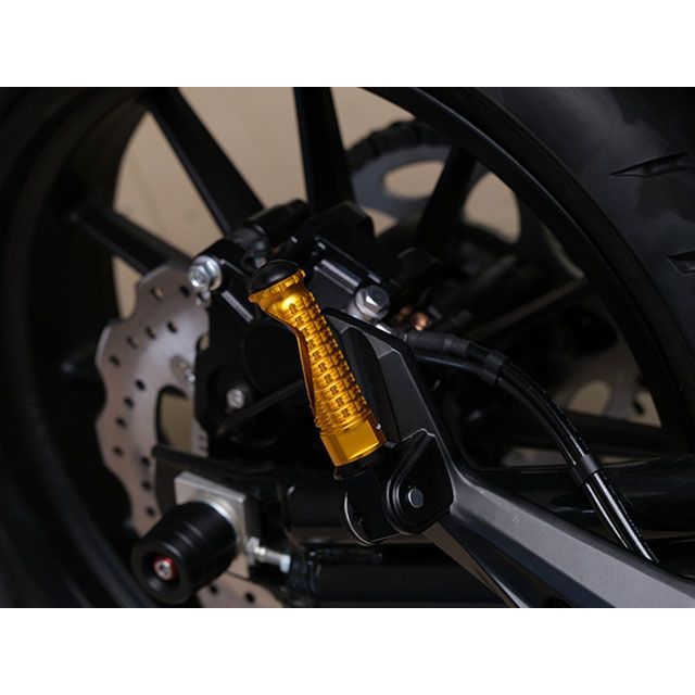 SPEEDRA X350 アルミ削り出しステップ スタンダードタイプ タンデム側