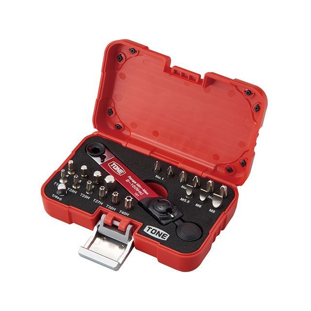 【メーカー直送】トネ トルクビットラチェットセット TONE