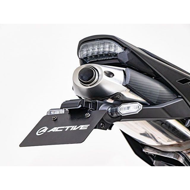 アクティブ CBR600RR フェンダーレスキット（ブラック）LEDナンバー灯付き ACTIVE