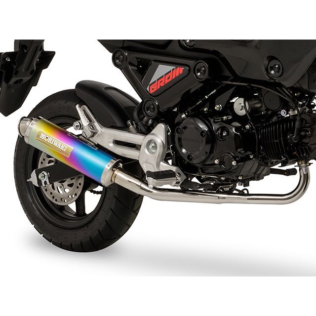 モリワキ GROM GROM 21-22/23- ZERO ANO（アノダイズドチタン） MORIWAKI バイクの通販は 38,769円