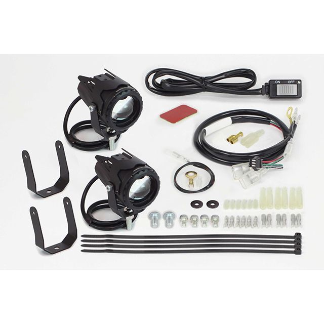SP武川 クロスカブ110 クロスカブ50 LEDフォグランプキット（カットライン/10W）レッグバンパー用 SP TAKEGAWA