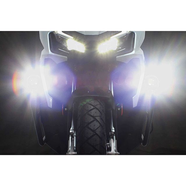 SP武川 ADV160 LEDフォグランプキット（カットライン/15W）2個入 SP TAKEGAWA_2