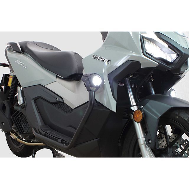 SP武川 ADV160 LEDフォグランプキット（カットライン/15W）2個入 SP TAKEGAWA_4