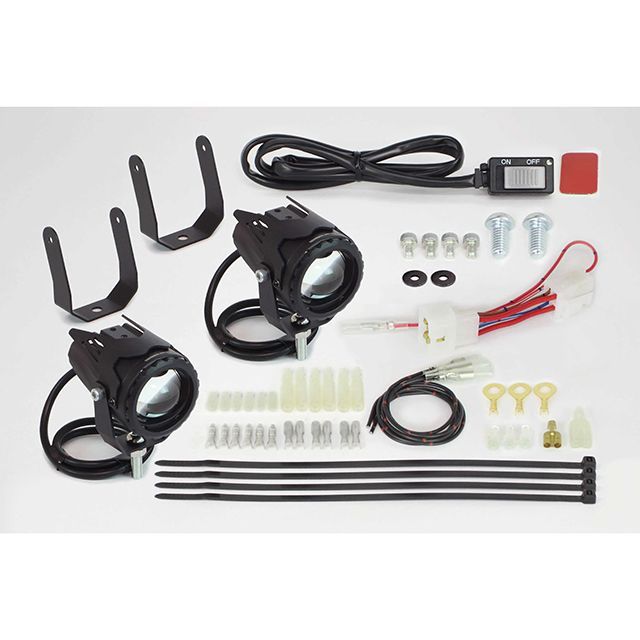 SP武川 SEROW250 LEDフォグランプキット（カットライン/15W）2個入 SP TAKEGAWA