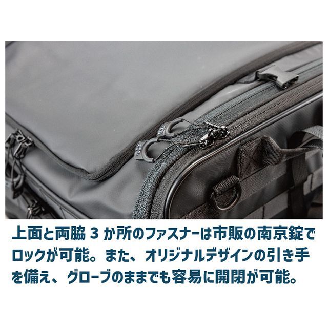 K3 シートバッグ L タクティカル TC07A（ブラック） K3_4