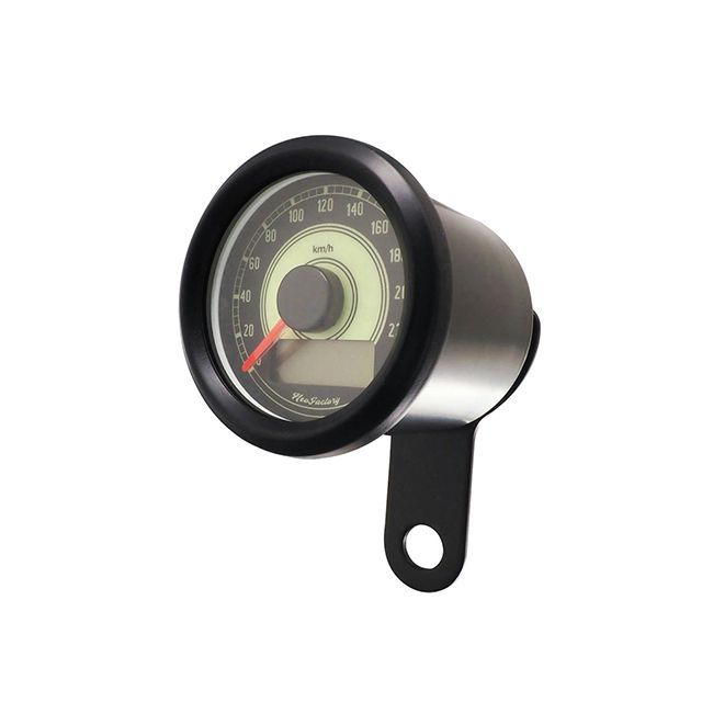 48mm アジャスタブルスピードメーター1995年以降電気式メーター用 黒