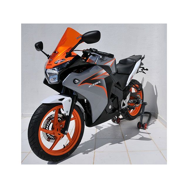 アルマックス CBR125R CBR125R 2011-2017 Aeromax スクリーン 38cm カラー サテンブラック ERMAX バイクの通販は