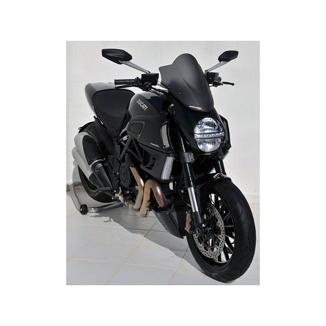 アルマックス DIAVEL Diavel 2011-2013 スポーツスクリーン 39cm カラー ライトブラック ERMAX