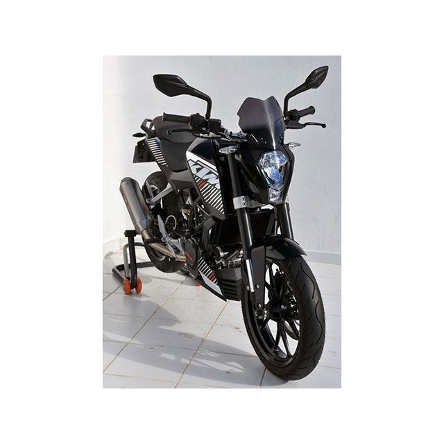 アルマックス 390 DUKE 390 Duke 2011-2014 スポーツスクリーン 22cm カラー ライトブラック ERMAX