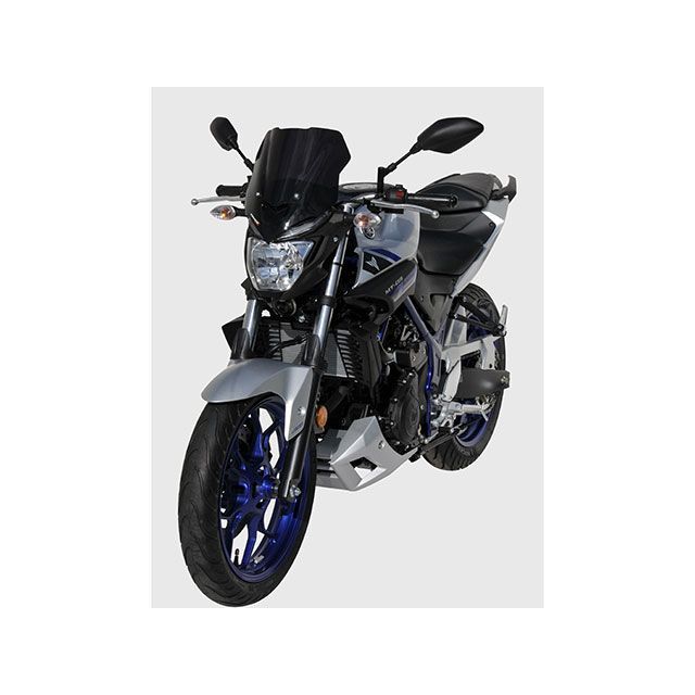 アルマックス MT-25 MT-25 2016-2019 スポーツ スクリーン 30.5cm カラー グレー ERMAX_1