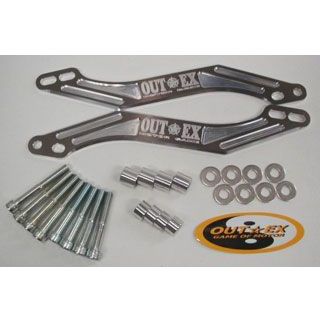 アウテックス YZ450F/YZ250F/WR250F/WR450F用 ステアリングステムスタビライザー カラー クリアーアルマイト OUTEX 11,601円