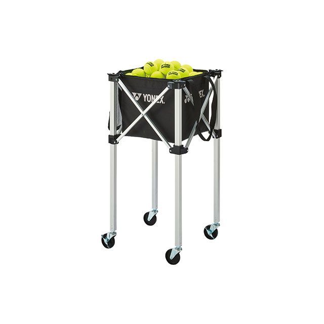 ヨネックス AC383C キャスター付きボールバッグ2/ケース付き（ブラック） YONEX