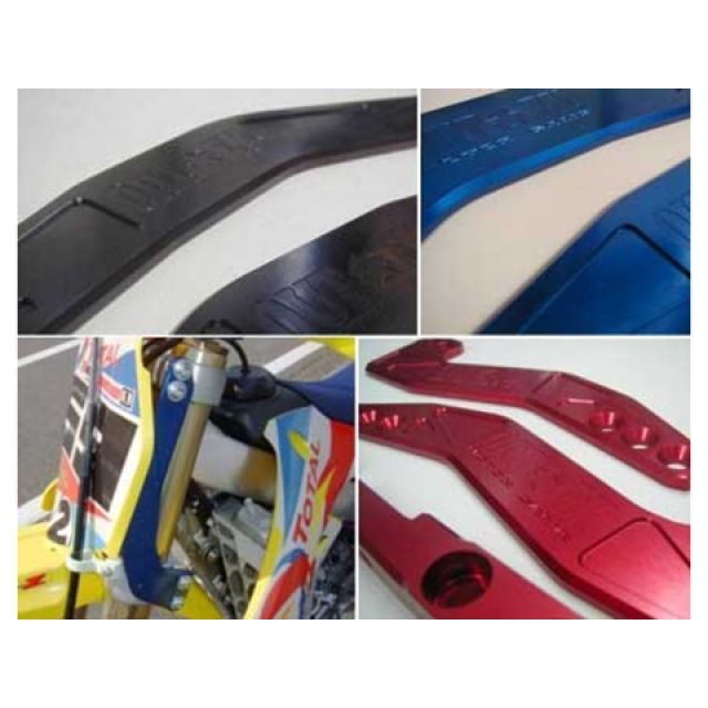 アウテックス WR250R/X WR250R/X用 ステアリングステムスタビライザー カラー レッドアルマイト OUTEX