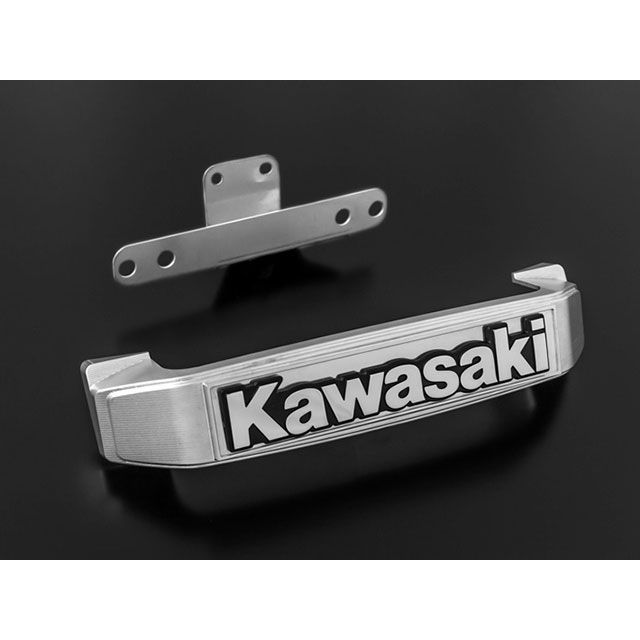 アーキ Z900RS BIGステムエンブレム＆ステーセット Kawasaki小文字 カラー シルバー ARCHI