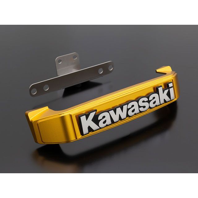 アーキ Z900RS BIGステムエンブレム＆ステーセット Kawasaki小文字 カラー ゴールド ARCHI