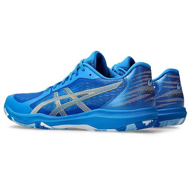 アシックス 1073A064 DYNAFEATHER（DIRECTOIRE BLUE/PURE GOLD） サイズ：23.0cm ASICS キャンプ