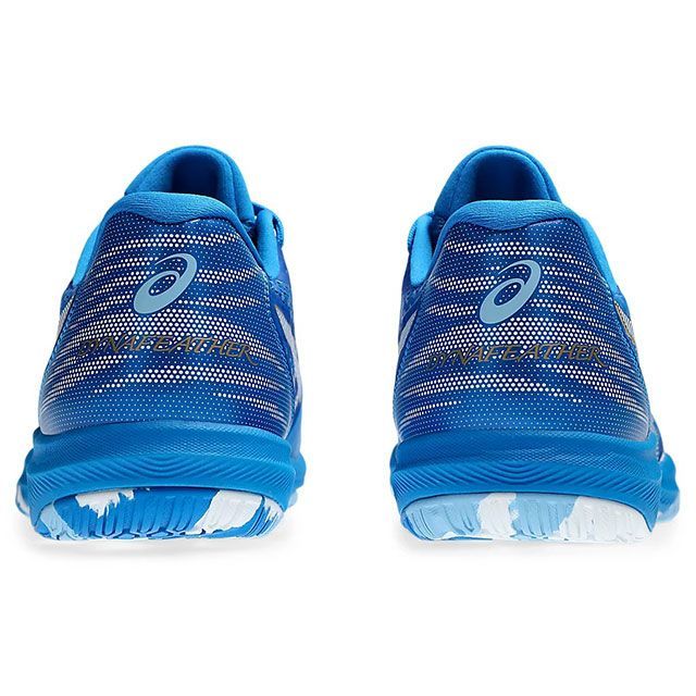 アシックス 1073A064 DYNAFEATHER（DIRECTOIRE BLUE/PURE GOLD） サイズ：23.0cm ASICS キャンプ