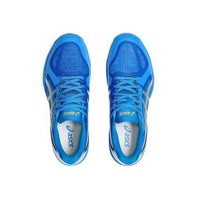 アシックス 1073A064 DYNAFEATHER（DIRECTOIRE BLUE/PURE GOLD） サイズ：23.0cm ASICS キャンプ