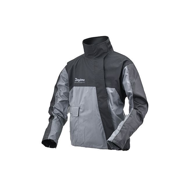 デイトナ DR-001 ハイパフォーマンスレインウエア ジャケット（グレー） サイズ L DAYTONA