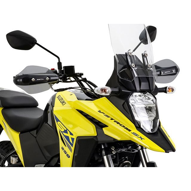 ジータレーシング(ZETA RACING) ソニックハンドガード M6タイプ バーエンド取付け レバーガード 鍛造 ステンレスボルト ダートフリーク ジータレーシング(ZETA RACING) 中空ハンドルバーに対応(13.5mm-14.5mm