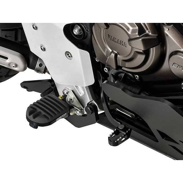 ジータ Tenere700 アドベンチャーフットペグ（ブラック） ZETA バイクの通販は