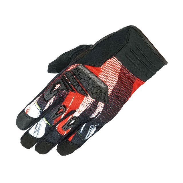 ラフ＆ロード トレイルツーリンググローブ（スクラッチレッド） サイズ XXL Rough&Road バイクの通販は 5,781円