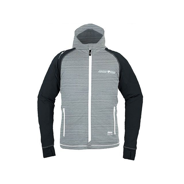 ラフ＆ロード アーマーフーディーエアスルーパッドセット（ヘアライングレー×ブラック） サイズ LL Rough&Road