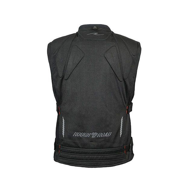 ラフ＆ロード ボディープロテクターベスト（ブラックロゴ） サイズ M