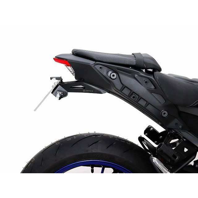アクティブ MT-09（ABS含む） フェンダーレスキット（ブラック）LEDナンバー灯付き ACTIVE バイクの通販は
