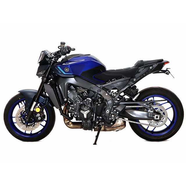 アクティブ MT-09（ABS含む） フェンダーレスキット（ブラック）LEDナンバー灯付き ACTIVE バイクの通販は