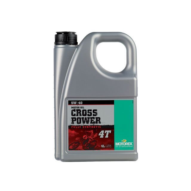 モトレックス CROSS POWER 4T 5W-40 容量 4L MOTOREX
