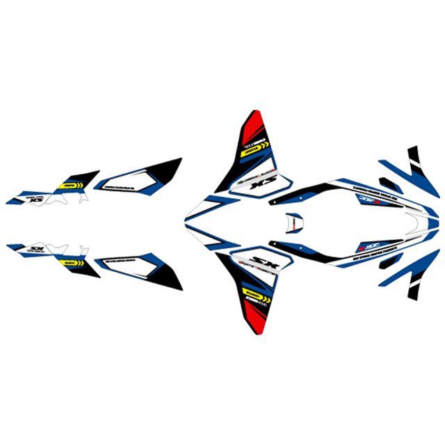 【メーカー直送】エムディーエフ V-Strom250SX V-Strom250SX（2023〜）グラフィックキット アタッカーモデル（車体色ブラック…