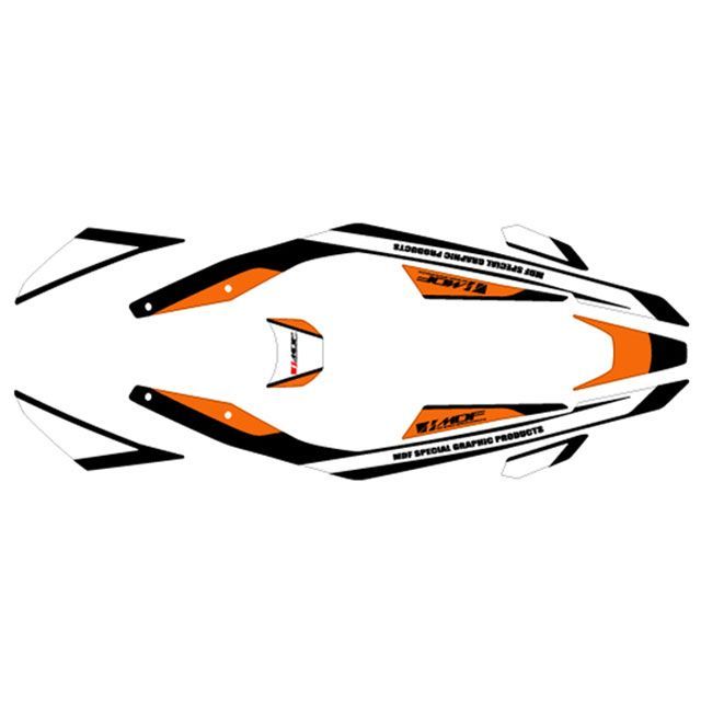 【メーカー直送】エムディーエフ V-Strom250SX V-Strom250SX（2023〜）グラフィックキット アタッカーモデル（車体色オレンジ…