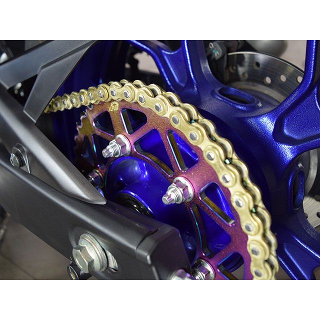 アドバンテージ ZEPHYR400X ADVANTAGA XAM＆DID GOLD ドライブチェーン＆前後スプロケットキット（タフライトスチール） …