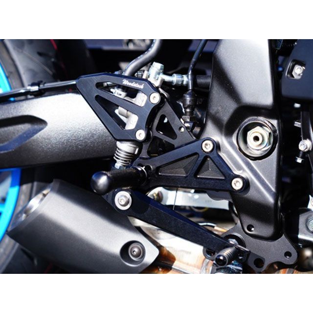 専用品③ ウッドストック GSX-8S バックステップキット（シルバー） WOODSTOCK