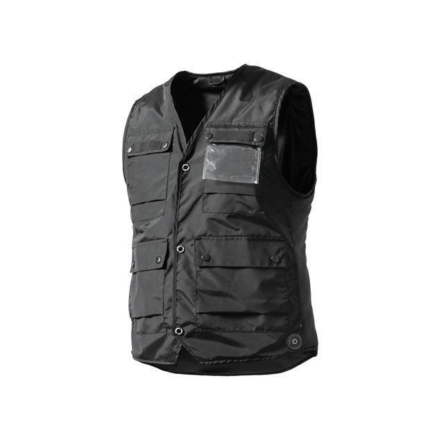 マック マルチサックヒートベスト(ブラック) サイズ M MAKKU バイクの通販は