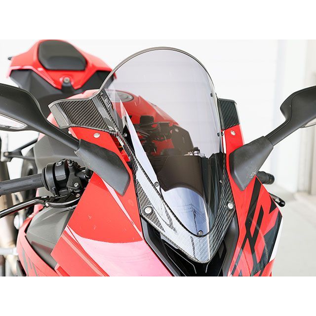アエラ S1000RR カーボンハイスクリーン：スモーク（S1000RR 19-） AELLA