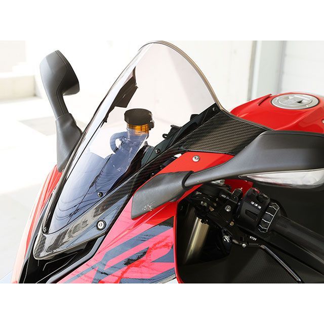 アエラ S1000RR カーボンハイスクリーン：スモーク（S1000RR 19-） AELLA